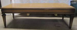 lot 720 image: Wood Coffee Table
