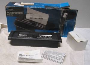 lot 797 image: Fellowes PowerShred PS30 Personal Paper Shredder