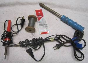 lot 808 image: 3 Soldering Irons