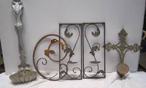 lot 745 image: Metal Wall Art