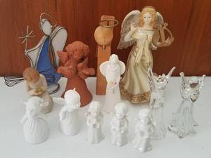 lot 90 image: LOT OF ASSORTED ANGELS