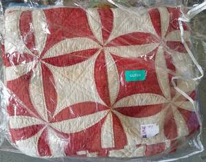 lot 212 image: LOT OF AFGHANS  BLANKETS