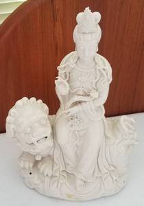 lot 129 image: ASIAN THEMED FIGURINE