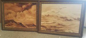 lot 59 image: LOT OF 2 CHARLOTTE S. MACMAHON PAINTINGS