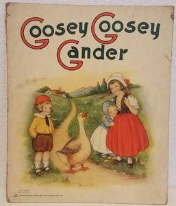 lot 185 image: ANTIQUE 1917 TICK-TOCK ALL AROUND THE CLOCK ILLUSTRATED BOOK (124 YEARS OLD)