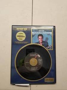 lot 105 image: Collectible Record- Elvis Pressley