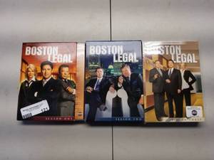 lot 121 image: DVD movies-Boston Legal