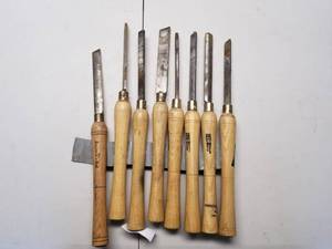 lot 138 image: Tools-Lathe tools
