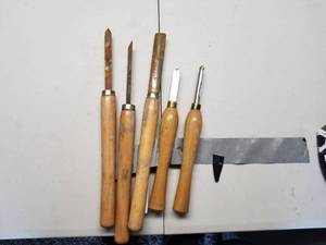 lot 139 image: Tools-Lathe tools