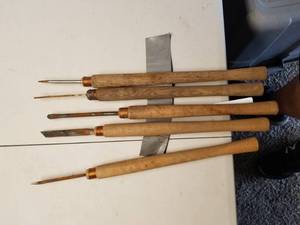 lot 140 image: Tools-Lathe tools