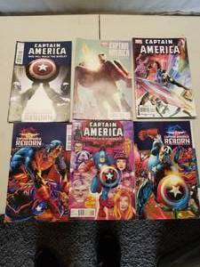 lot 150 image: Collectible Comics-Captain America