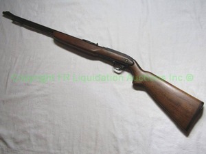 lot 414 image: Classic J.C. Higgins model 36, .22 LR caliber semi automatic rifle