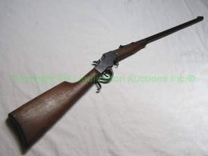 lot 387 image: Antique early 1900s J. Stevens A & T Co. Favorite .32 long caliber rolling block rifle