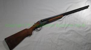 lot 262 image: J.C. Higgins model 1017 side by side double barrel 12 ga. shotgun
