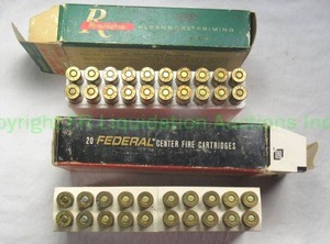 lot 407 image: Remington & Federal .300 Savage ammunition 2 boxes 40 rounds total