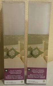 lot 9 image: CRICUT CUTTABLES ADHESIVE-BACKED STENCIL MATERIAL (NEW)