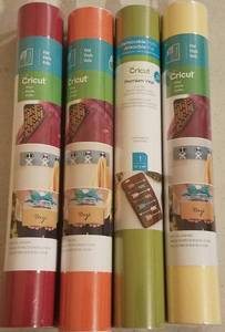 lot 37 image: CRICUT VINYL ROLLS (BRAND NEW)