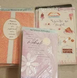 lot 41 image: LOT OF 6 NEW PACKAGES OF ALL-OCCASION CARDS (6 PER PACK)