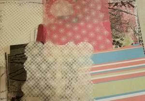 lot 69 image: 12 X 12 SCRAPBOOKING  CRAFT PAPER (LOT OF 100)