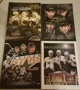 lot 79 image: LOT OF 4 DALLAS STARS PROGRAMS