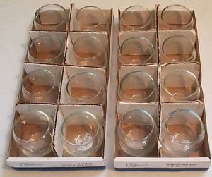 lot 140 image: MAINSTAYS GLASS VOTIVE HOLDERS (BY THE BOX)