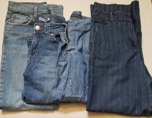 lot 142 image: LOT OF 4 JEANS  DENIM PANTS