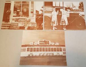 lot 147 image: VINTAGE COCA-COLA THEMED PICTURES