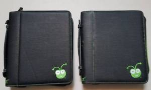 lot 152 image: LOT OF 2 CRICUT CARTRIDGES HOLDER BINDERS