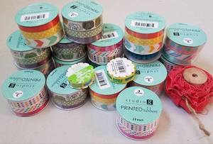 lot 159 image: LOT OF ASSORTED RIBBONS