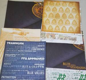 lot 165 image: 12 X 12 SCRAPBOOKING  CRAFT PAPER (LOT OF 100)