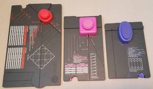 lot 187 image: LOT OF 3 CRAFT CUTTERS BY WE R MEMORY KEEPERS