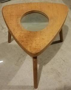 lot 226 image: VINTAGE MID-CENTURY CREATIVE PLAYTHINGS MAGNIFYING LENS STOOL