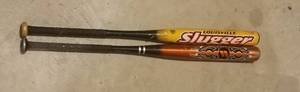 lot 229 image: LOT OF 2 SOFTBALL BATS