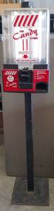 lot 255 image: THE CANDY STORE MULTI-CANDY VENDING MACHINE WITH STAND