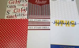 lot 273 image: 12 X 12 SCRAPBOOKING  CRAFT PAPER (LOT OF 100)