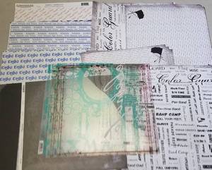 lot 274 image: 12 X 12 SCRAPBOOKING  CRAFT PAPER (LOT OF 100)