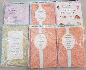 lot 313 image: LOT OF 6 NEW PACKAGES OF ALL-OCCASION CARDS (6 PER PACK)
