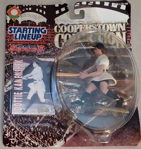 lot 327 image: COOPERSTOWN COLLECTION 1997 EDITION DOTTIE KAMENSHEK FIGURE IN PACKAGE (UNOPENED)