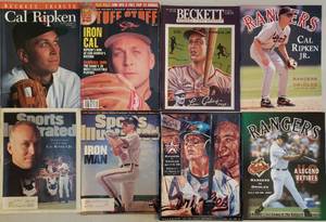 lot 346 image: LOT OF ASSORTED CAL RIPKEN MAGAZINES