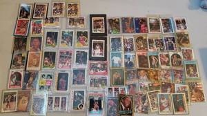 lot 347 image: LARGE LOT OF ASSORTED SPORTS CARDS (JORDAN, MAGIC, ONEAL, ERVING, ROBINSON)