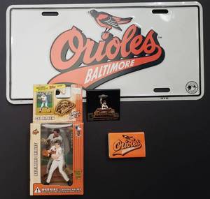 lot 353 image: LOT OF CAL RIPKEN  ORIOLES MEMORABILIA