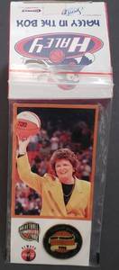 lot 354 image: HALL OF FAME JODY CONRADT COMMEMORATIVE LAPEL PIN AND MASCOT BOX