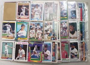 lot 359 image: LOT OF 24 SHEETS OF BASEBALL CARDS
