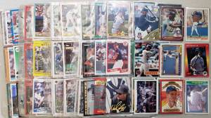 lot 362 image: LOT OF 24 SHEETS OF BASEBALL CARDS