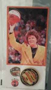 lot 365 image: HALL OF FAME JODY CONRADT COMMEMORATIVE LAPEL PIN