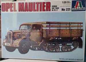 lot 371 image: GERMAN OPAL MAULTIER HALF TRACK TRUCK MODEL IN UNOPENED BOX