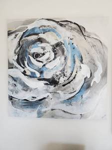 lot 12 image: Floral Giclee on Canvas by Edmunds French Hue