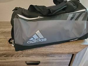 lot 27 image: Adidas Black & Grey Hydroshield Duffel Bag