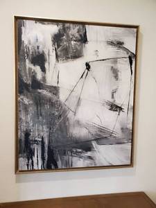lot 138 image: Framed Giclee on Canvas Brick by Brick II