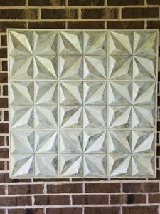 lot 155 image: Metal Geometric Wall Art